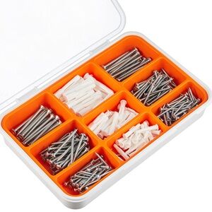 IKEA Bright Orange and White Storage Box